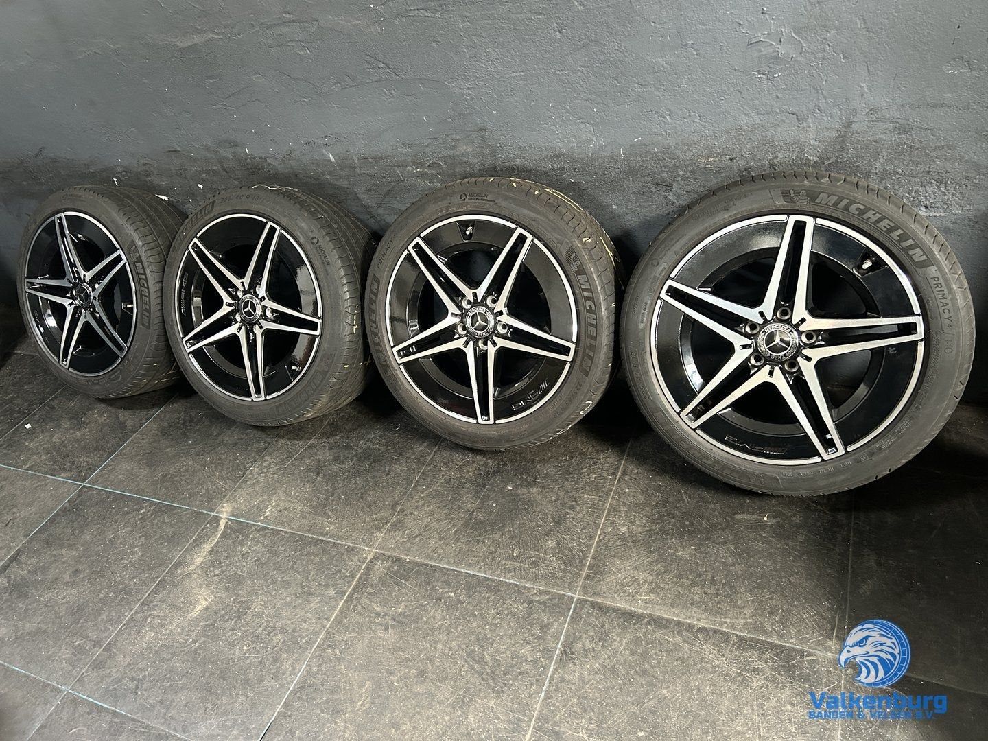 7mm! Originele Mercedes AMG C300E Hybrid W206 18 inch breeds