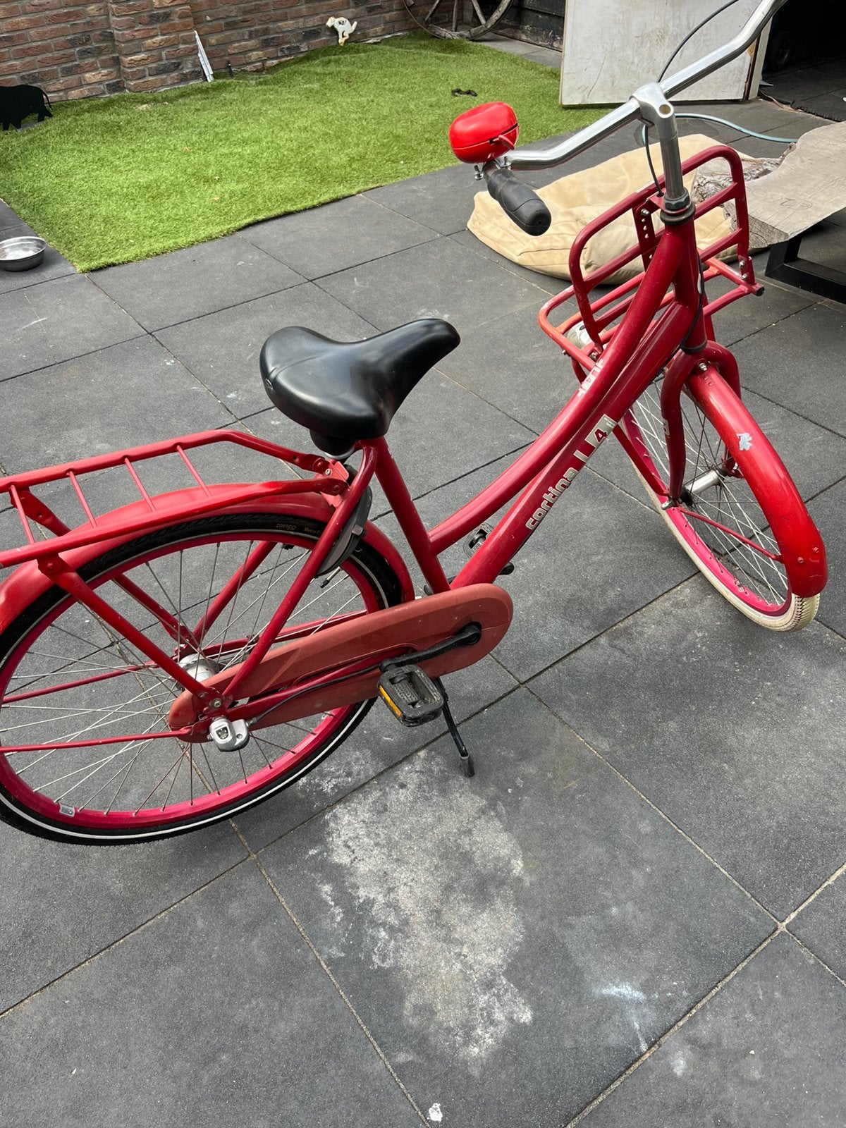 Cortina u4 fiets, Fietsen en Brommers, Fietsen | Meisjes, Ophalen, Zo goed als nieuw, 24 inch