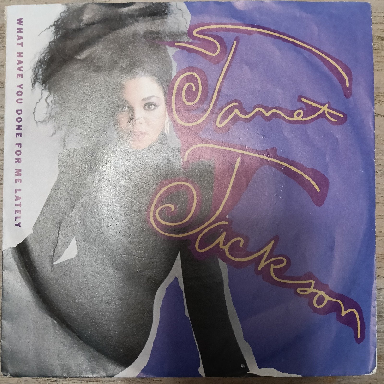 Janet Jackson What have I done for you lately, Cd's en Dvd's, Vinyl Singles, Ophalen of Verzenden, Gebruikt, Pop