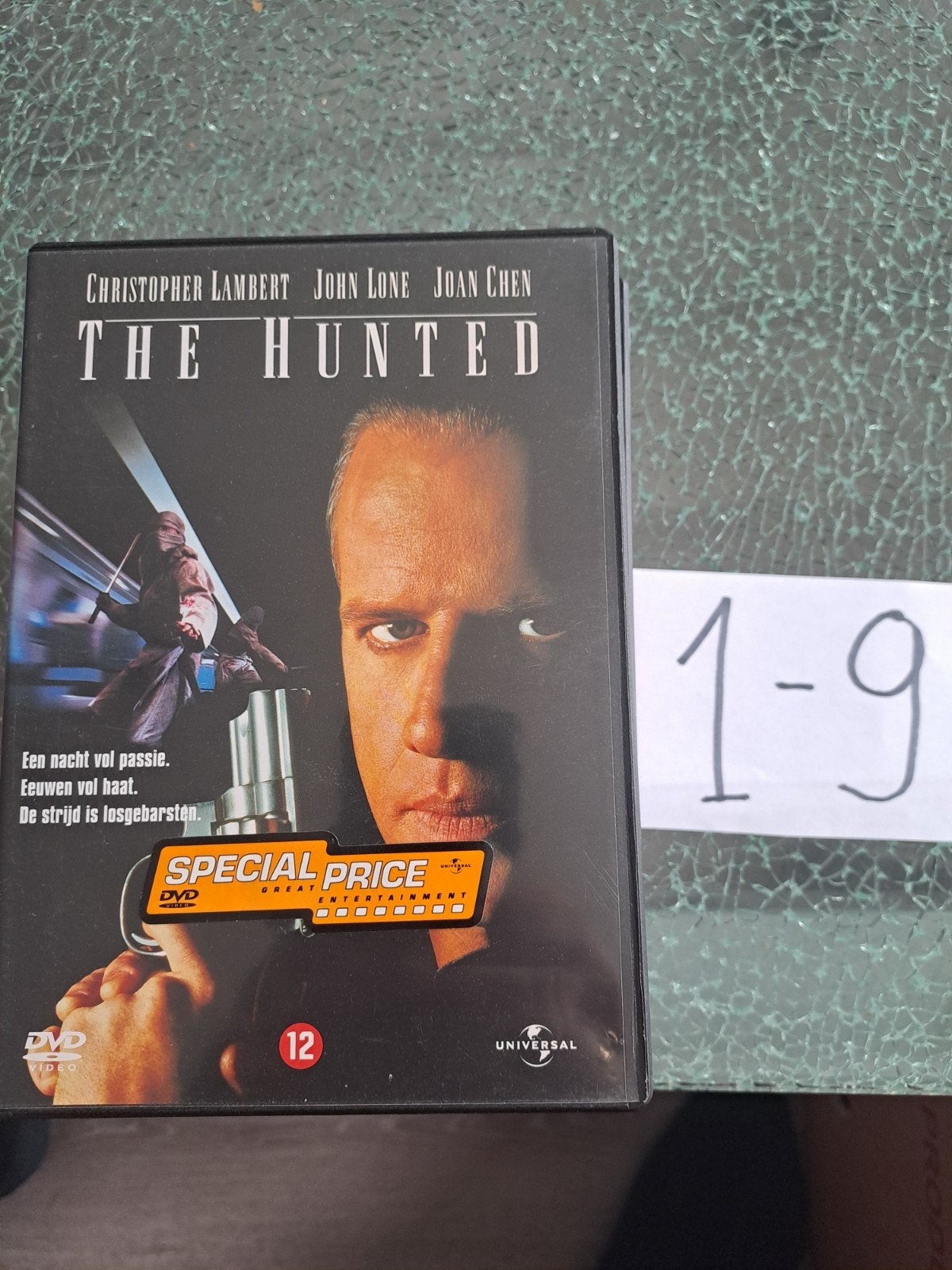 The Hunted DVD - Actiethriller met Christopher Lambert, Nederlands, Actiethriller, Ophalen of Verzenden, Vanaf 12 jaar