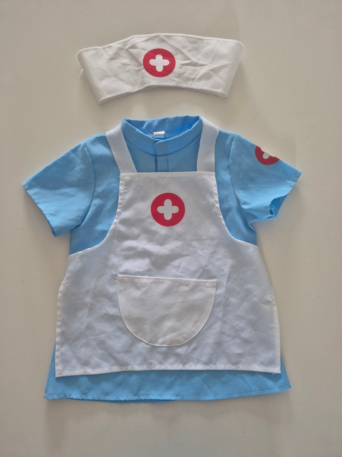 Verpleegster Verkleedset voor Kinderen (vanaf 3 jaar), Kinderen en Baby's, Ophalen of Verzenden, Gebruikt, 110 t/m 116, Jongen of Meisje