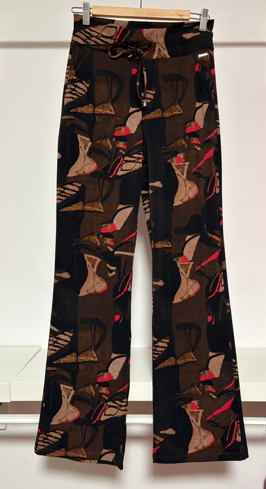 Mi Piace travelstof broek maat S, Kleding | Dames, Broeken en Pantalons, Meerkleurig, Nieuw, Ophalen of Verzenden, Maat 36 (S)