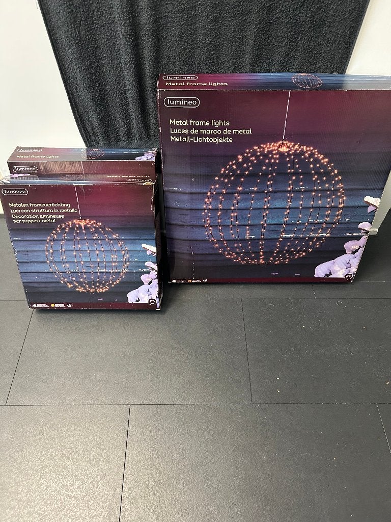 kerstballen met licht, Diversen, Ophalen