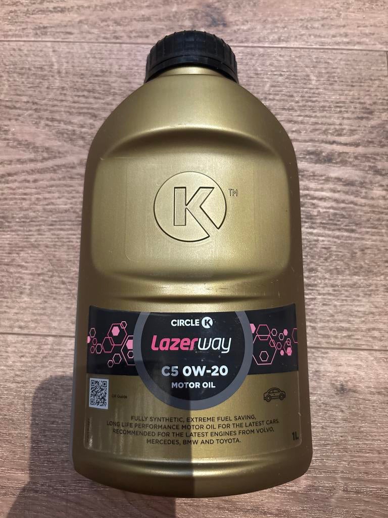 Circle K Lazerway C5 0W-20 Motorolie 1L, Ophalen of Verzenden