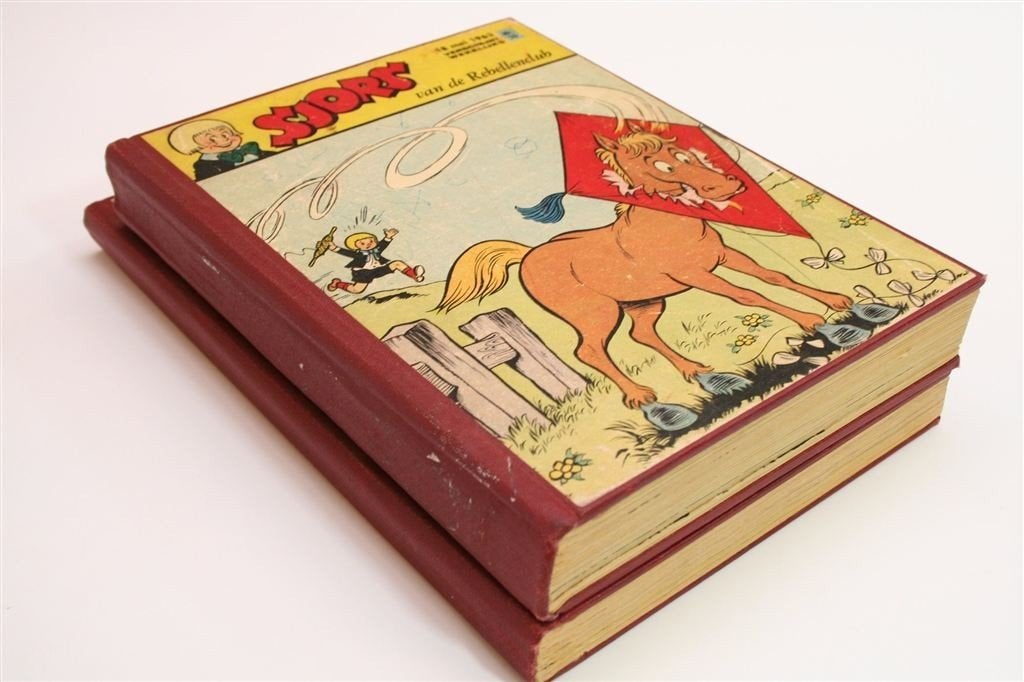 Sjors Rebellenclub [1963] — Jaargang Ingebonden, Boeken, Eén stripboek, Ophalen of Verzenden, Gelezen