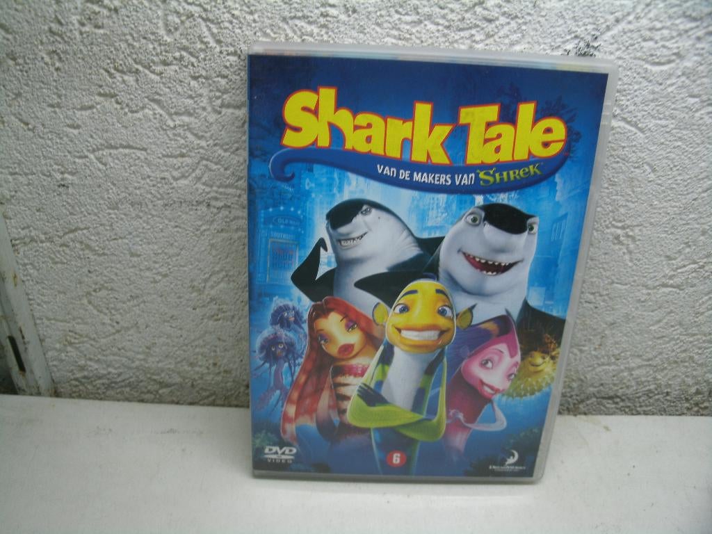 dvd 309k shark tale, Alle leeftijden, Ophalen of Verzenden, Zo goed als nieuw