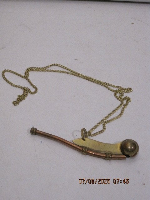boot fluitje padvinders 12,5 cm breed (394), Verzamelen, Scouting, Ophalen of Verzenden, Gebruikt, Overige typen