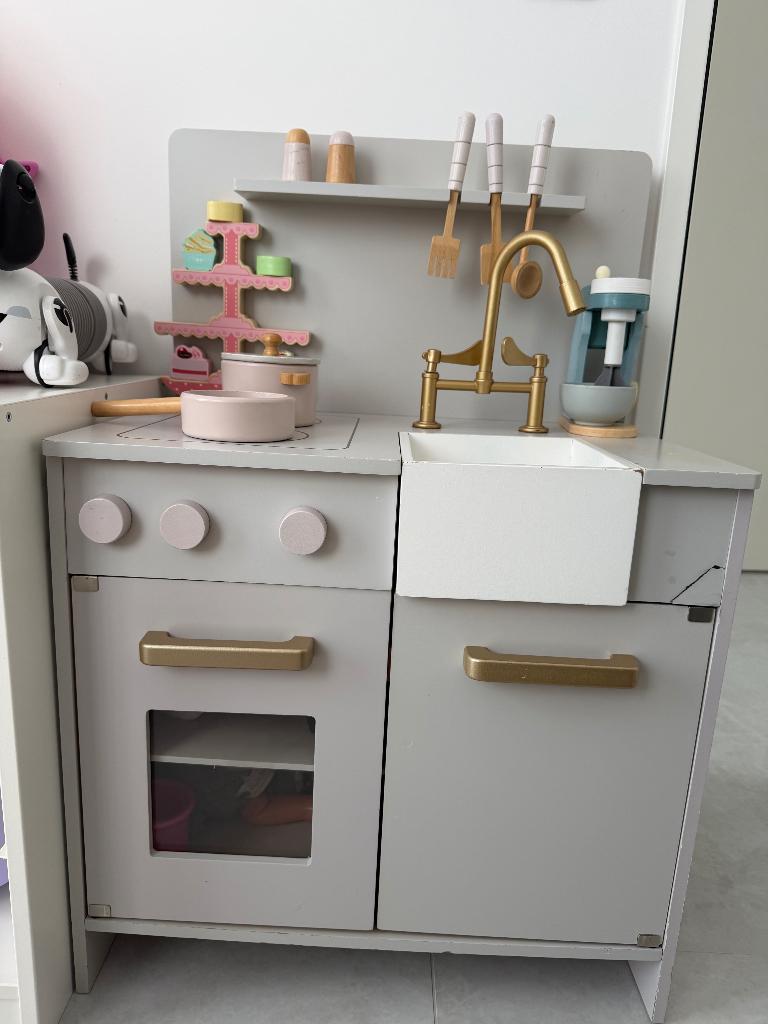 Speelgoed keuken petite amelie, Ophalen, Gebruikt, Hout, Speelkeuken