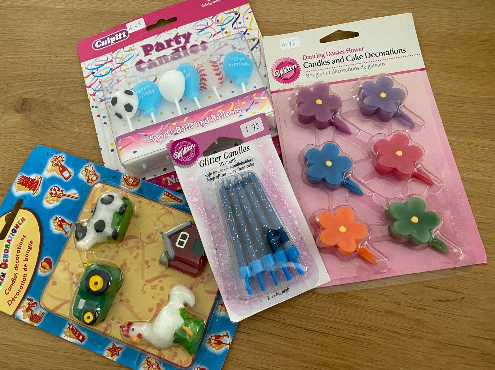 Diverse taart kaarsjes, Ophalen, Nieuw, Taarten of Cupcakes, Versiering