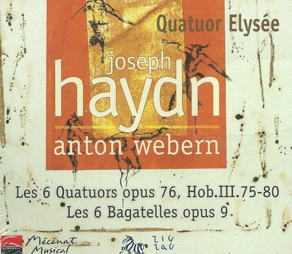 2CD Haydn: Opus 76 complete / Quatuor Elysee (ZigZag), Ophalen of Verzenden, Classicisme, Zo goed als nieuw, Kamermuziek