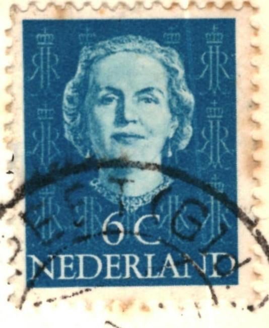 966467 Elspeet Poolsche weg 1951 Gelopen met postzegel, Ophalen of Verzenden, 1940 tot 1960, Gelopen, Noord-Holland