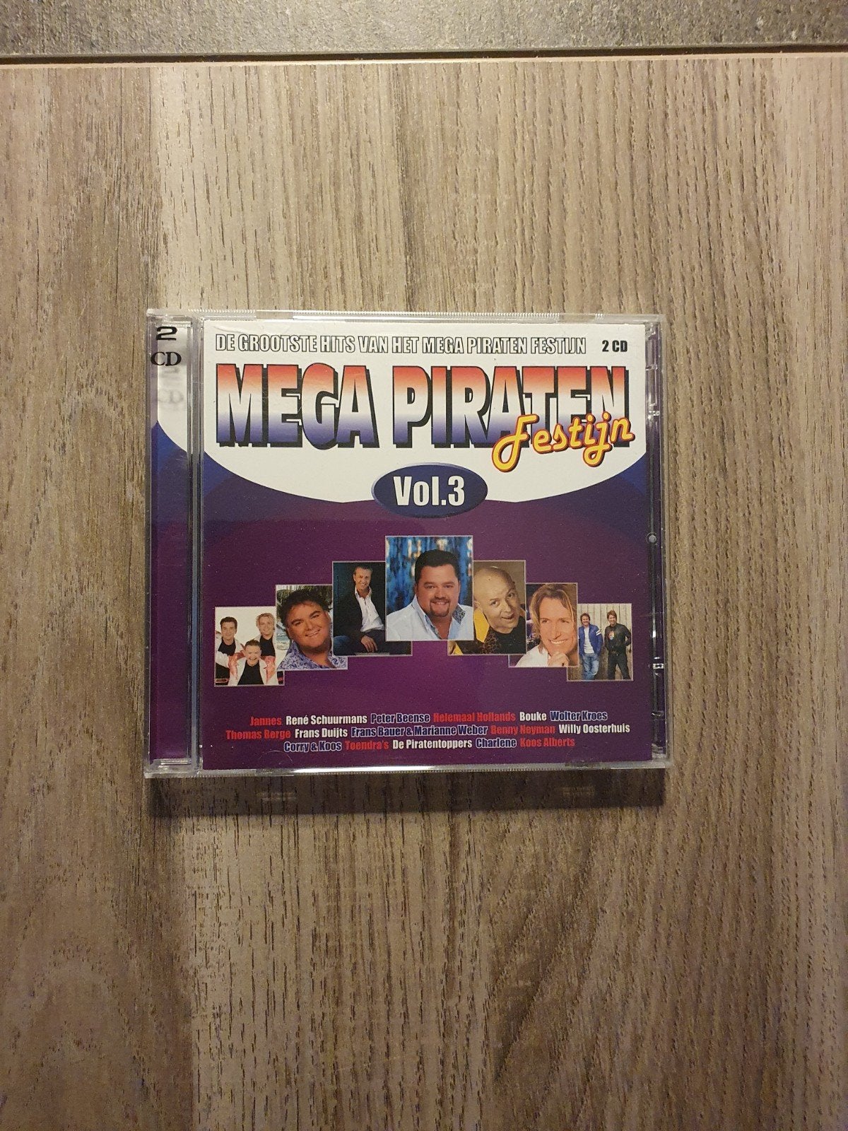 Cd mega piraten festijn, Ophalen of Verzenden, Zo goed als nieuw, Nederlandstalig
