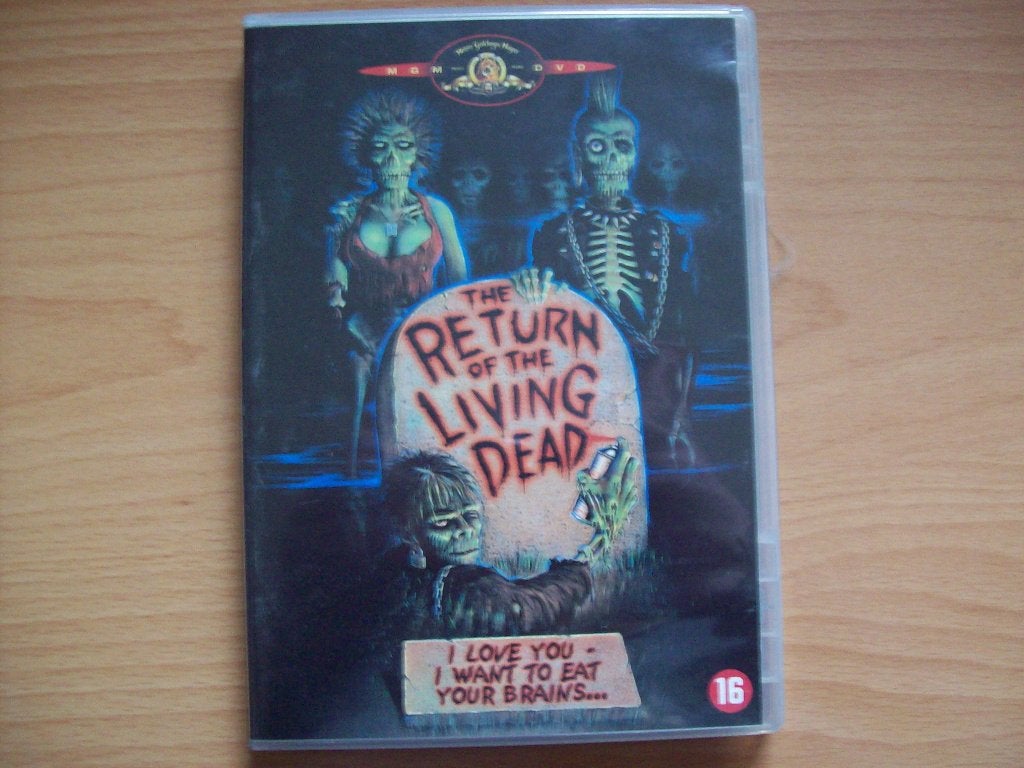 The Return of the Living Dead (1984; zombies) 0608, Cd's en Dvd's, Vampiers of Zombies, Engels, Vanaf 16 jaar, Nederlands