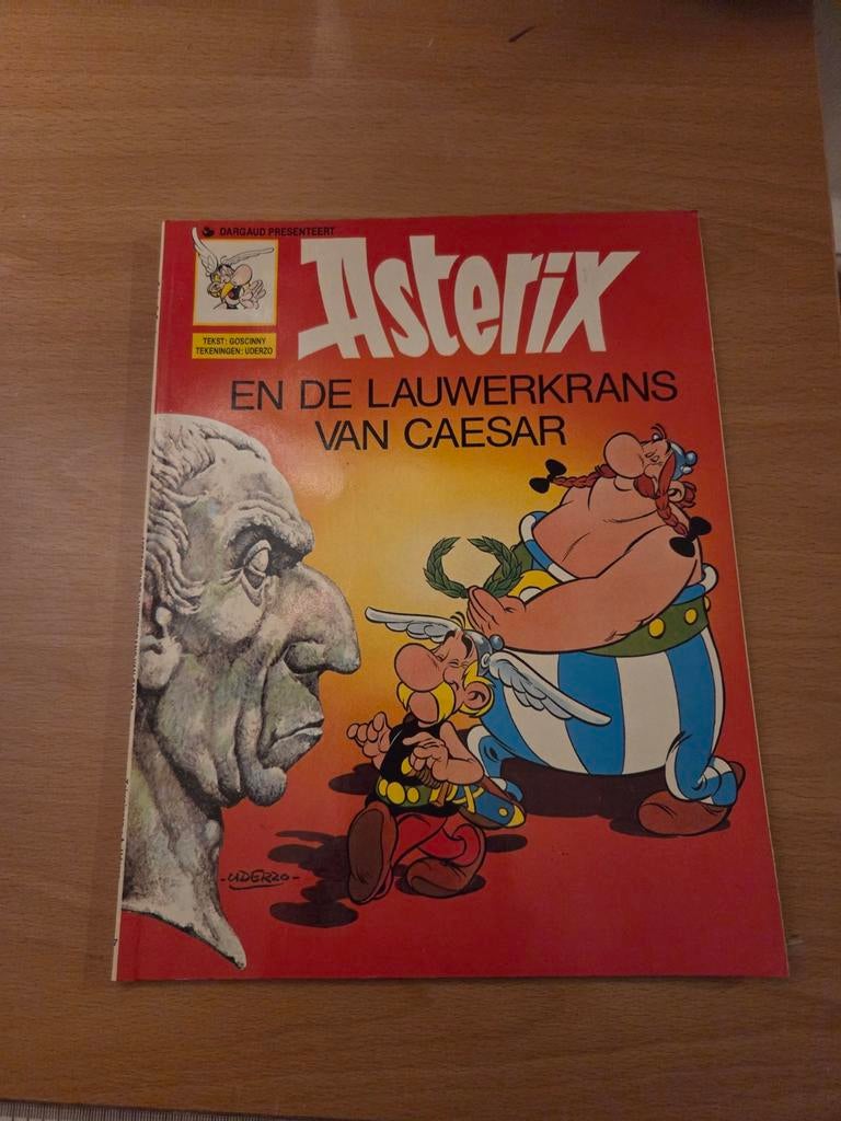 Asterix en de Lauwerkrans van Caesar, Eén stripboek, Verzenden, Gelezen, Goscinny & Uderzo