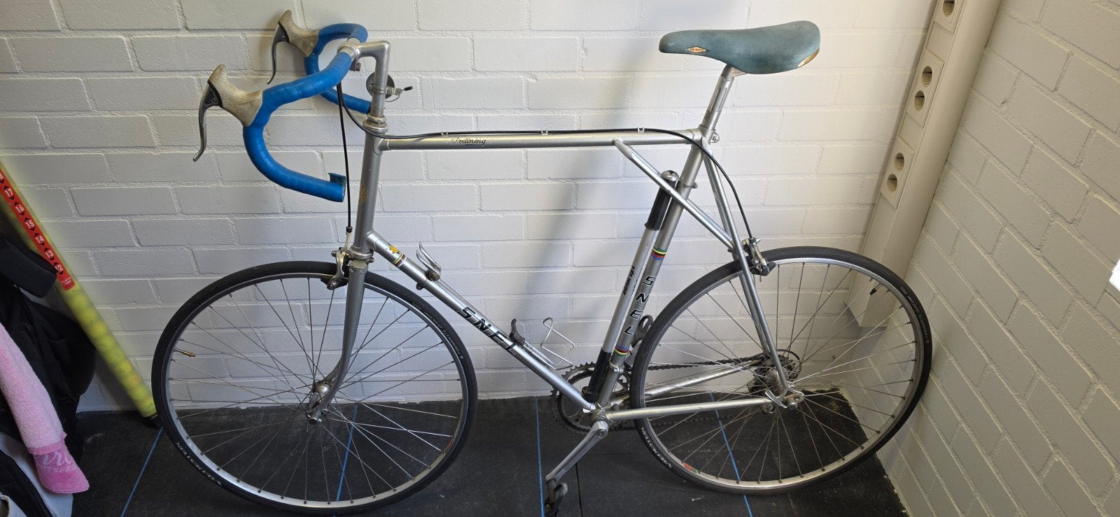 SNEL Vintage racefiets - Shimano, Mavic, Cinelli, San Marco, Gebruikt, Ophalen, Overige merken, 10 tot 15 versnellingen