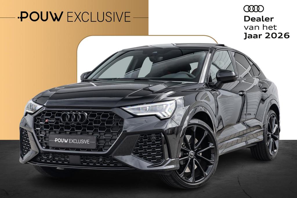 Audi RS Q3 Sportback 2.5 TFSI 400pk quattro | Panoramadak |, Auto's, Audi, Automaat, Gebruikt, 1675 kg, Zwart