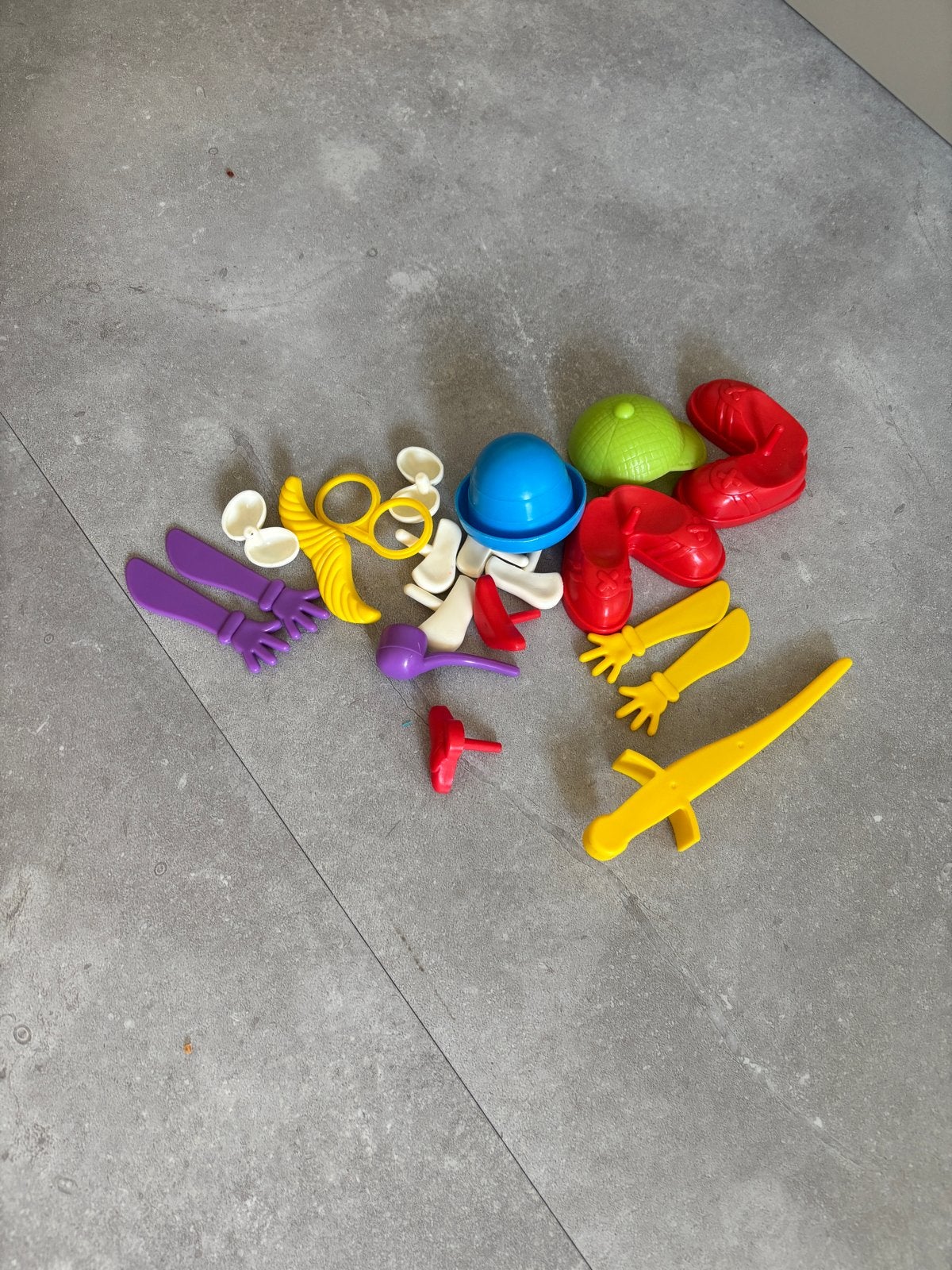 Play-Doh accessoires voor Meneer Aardappelhoofd, Ophalen of Verzenden, Zo goed als nieuw