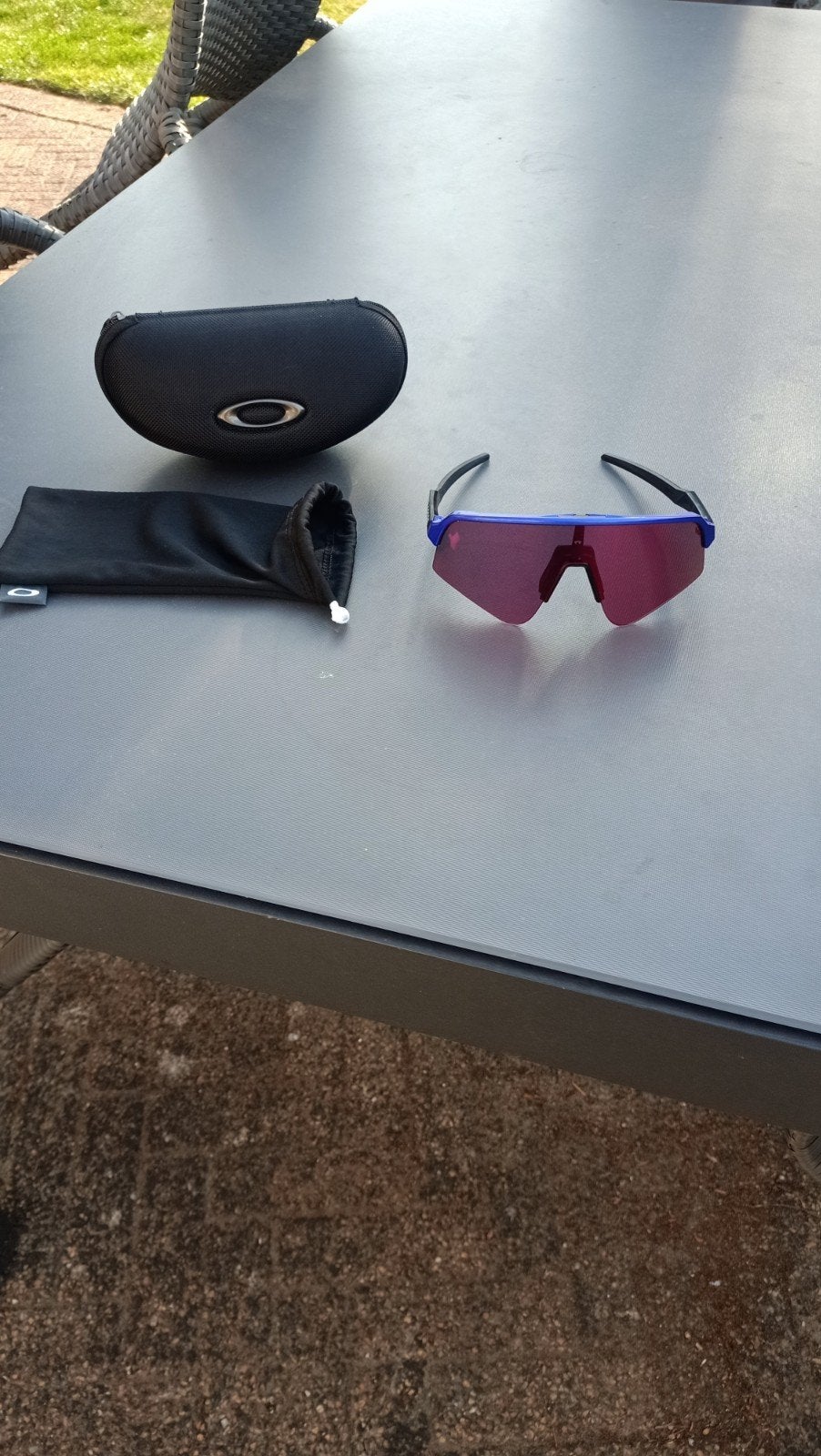 Oakley sutro lite met prizm road sweep lens, Fietsen en Brommers, Ophalen of Verzenden, Zo goed als nieuw, Bovenkleding