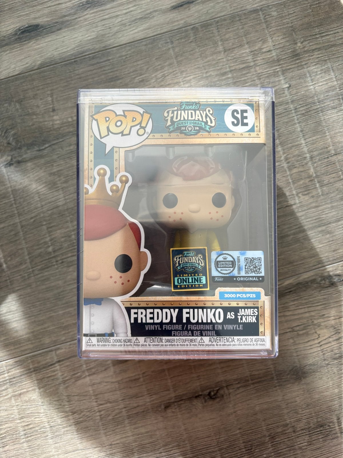Freddy Funko as James T. Kirk Funko Fundays 2026 SE, Verzenden, Nieuw