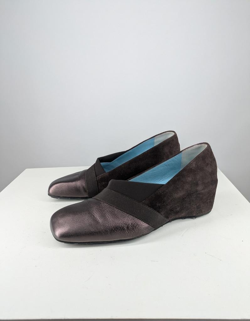 Thierry Rabotin pumps maat 39, Kleding | Dames, Schoenen, Zo goed als nieuw, Instappers, Bruin, Ophalen of Verzenden