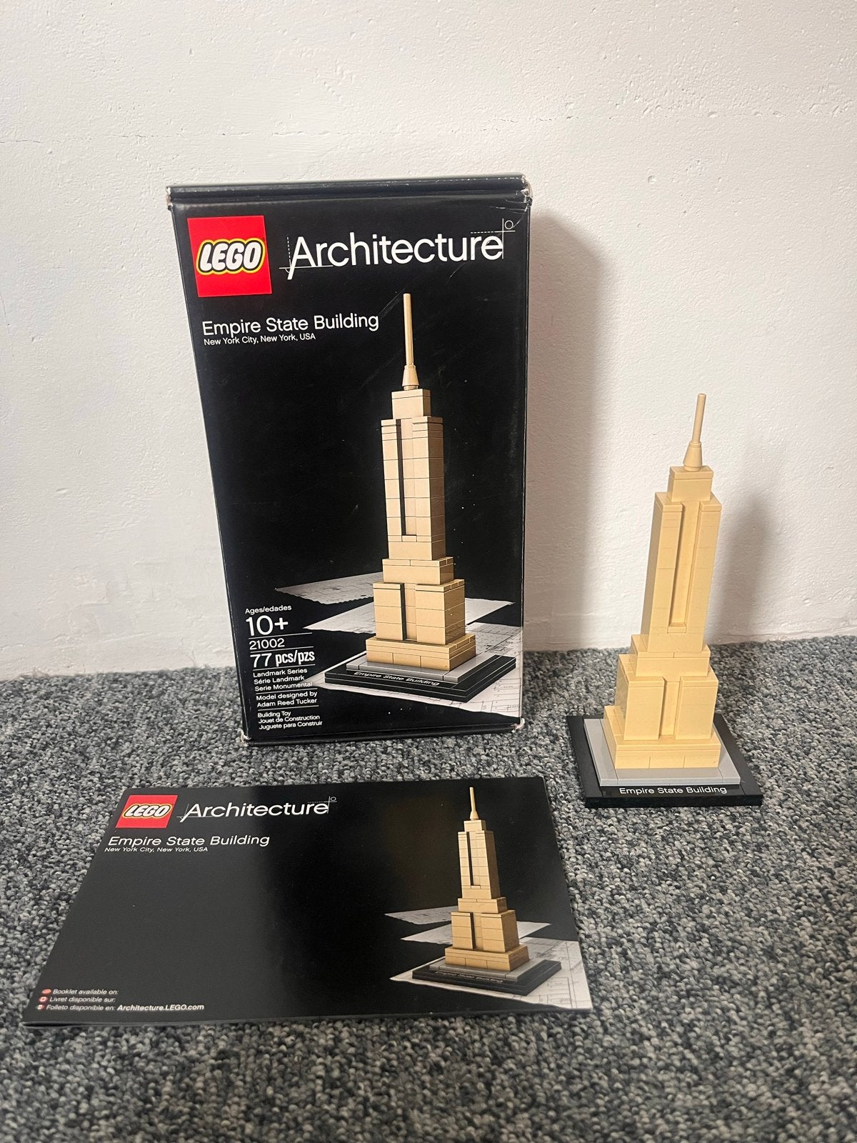 LEGO Architecture 21002 Empire State Building, Kinderen en Baby's, Lego, Architecture, Ophalen of Verzenden, Zo goed als nieuw