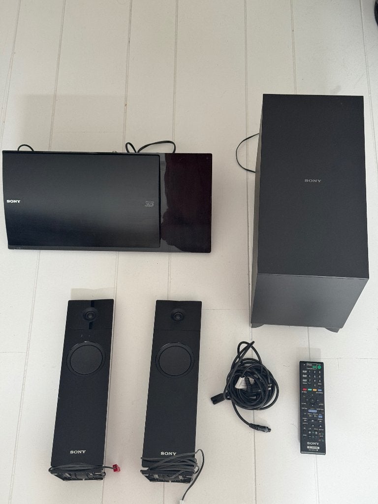 Sony BDV Blue ray 36 cinema set, Blu-ray-speler, 70 watt of meer, Ophalen of Verzenden, Sony