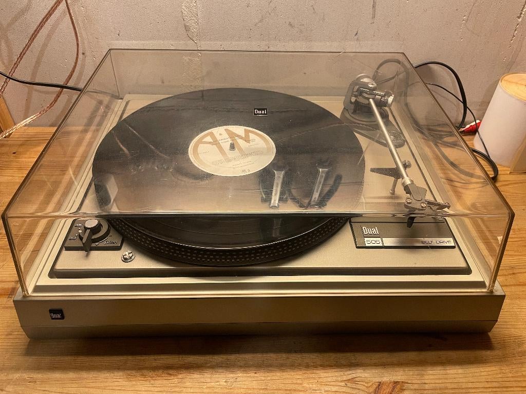 Dual CS 505-2, Gebruikt, Pitch-regelaar, Ophalen of Verzenden, Platenspeler