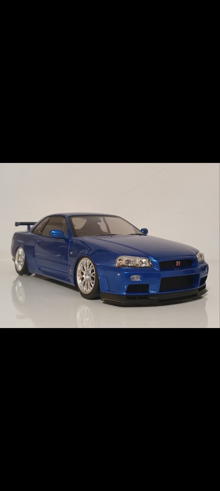 1:18 Nissan Skyline R34 GTR  JP KRAEMO, Ophalen of Verzenden, Zo goed als nieuw, Overige merken