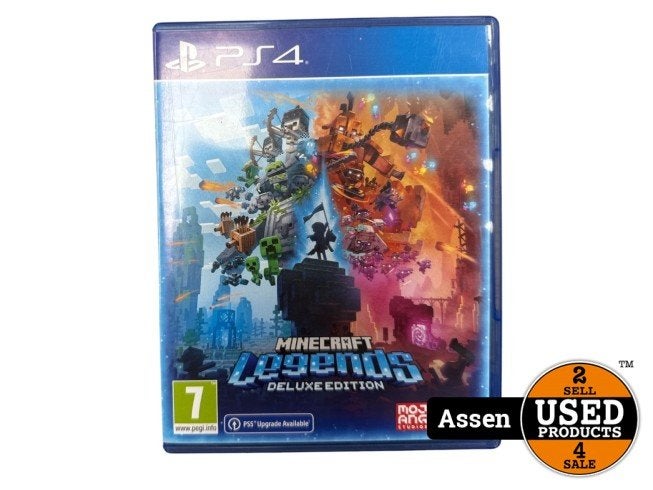 Minecraft Legends Deluxe Edition PS4 Game, Sony, Zo goed als nieuw, Support@sony.com, 1-7-1 Konan, Minato-ku
Tokyo 108-0075
Japan