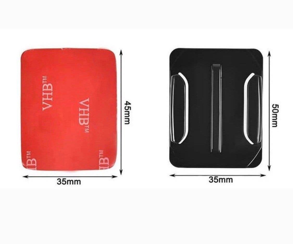 7x Platte Zelfklevende Pads Wolfang Action Camera, Ophalen of Verzenden, Nieuw, Overige merken