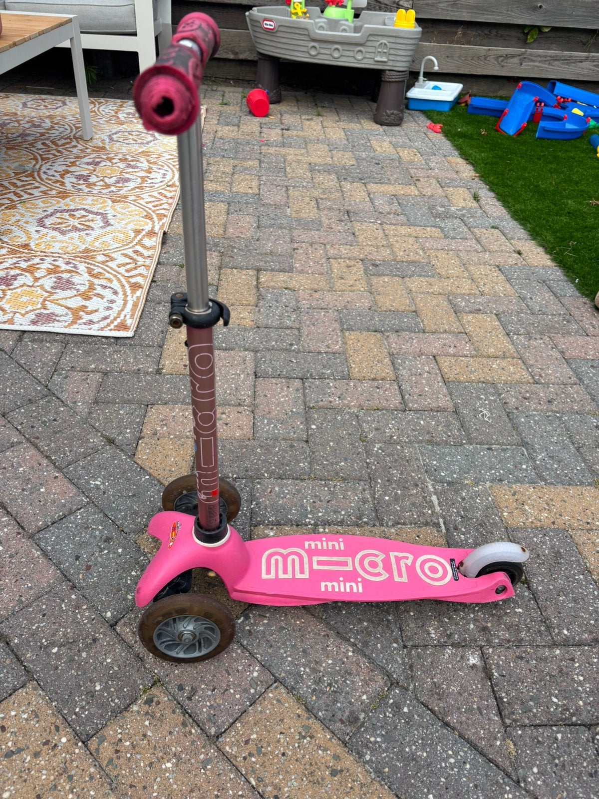 Micro mini step roze, Fietsen en Brommers, Steps, Ophalen of Verzenden, Gebruikt, Gewone step