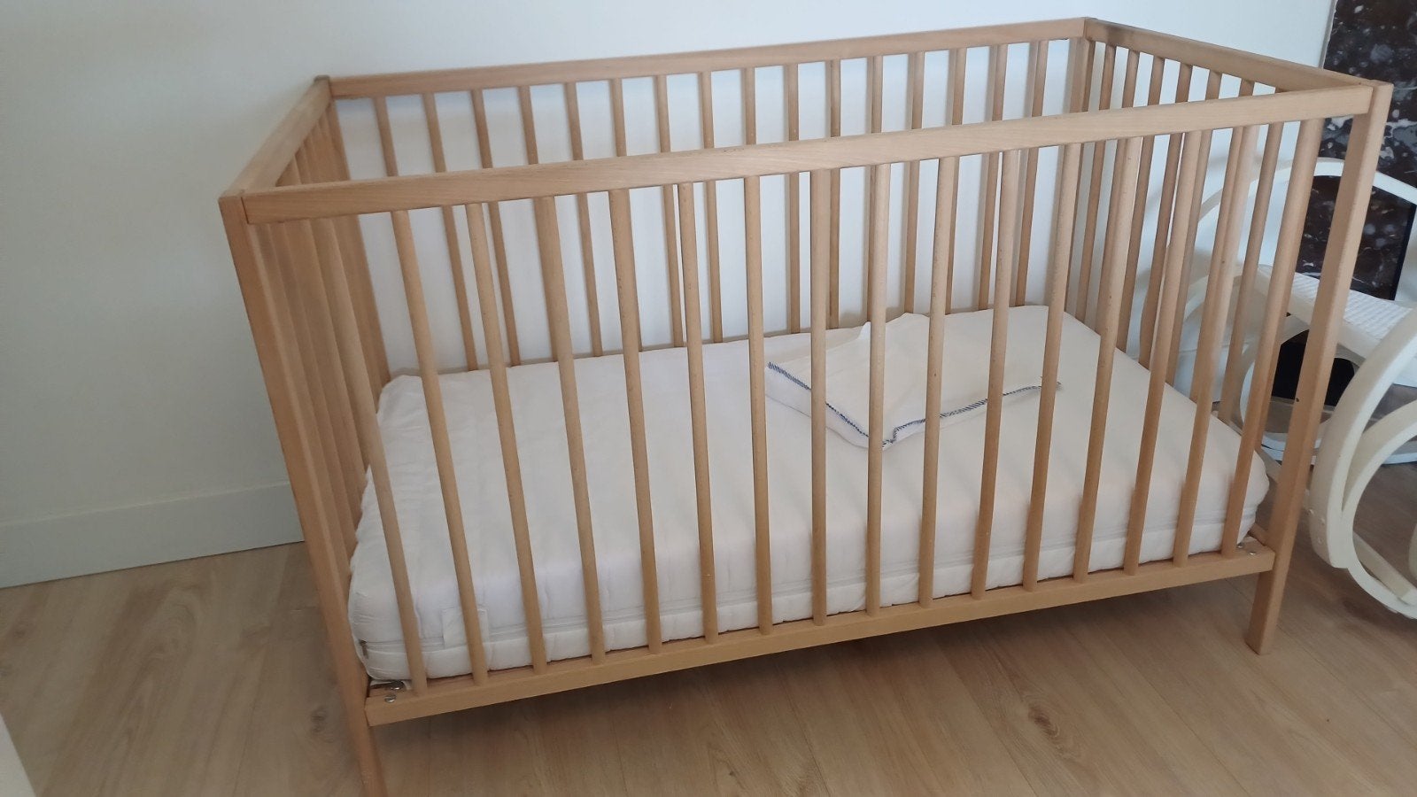 Ikea kinderbed, Ophalen, Zo goed als nieuw, Minder dan 140 cm, 70 tot 85 cm