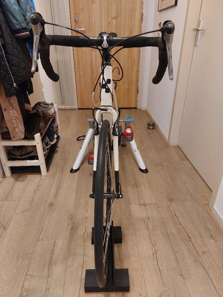 Tacx trainer met Cube fiets, Ophalen, Gebruikt, Tacx en Cube