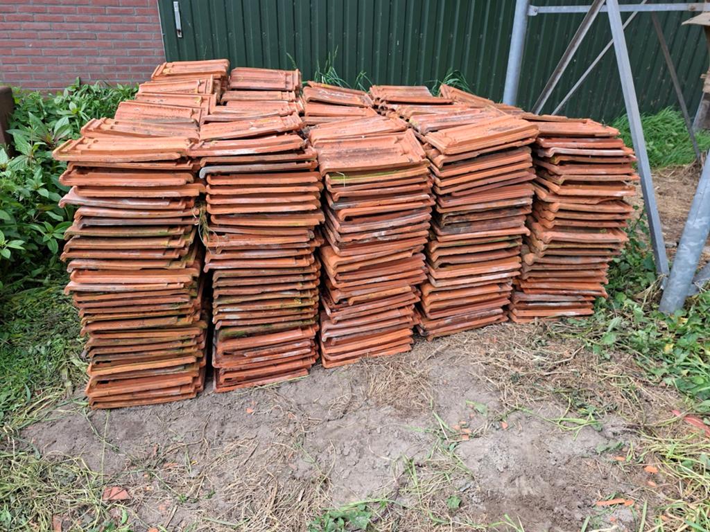 Mulden dakpannen, Doe-het-zelf en Verbouw, Dakpannen en Dakbedekking, Steen of Klei, Ophalen of Verzenden, 15 m² of meer, Dakpannen
