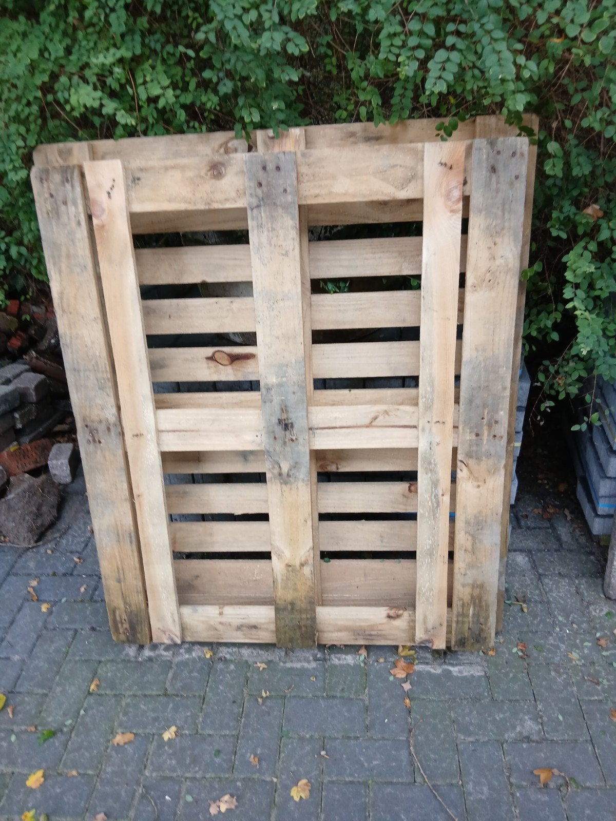 Houten pallet 1.30x1.10, Doe-het-zelf en Verbouw, Ophalen