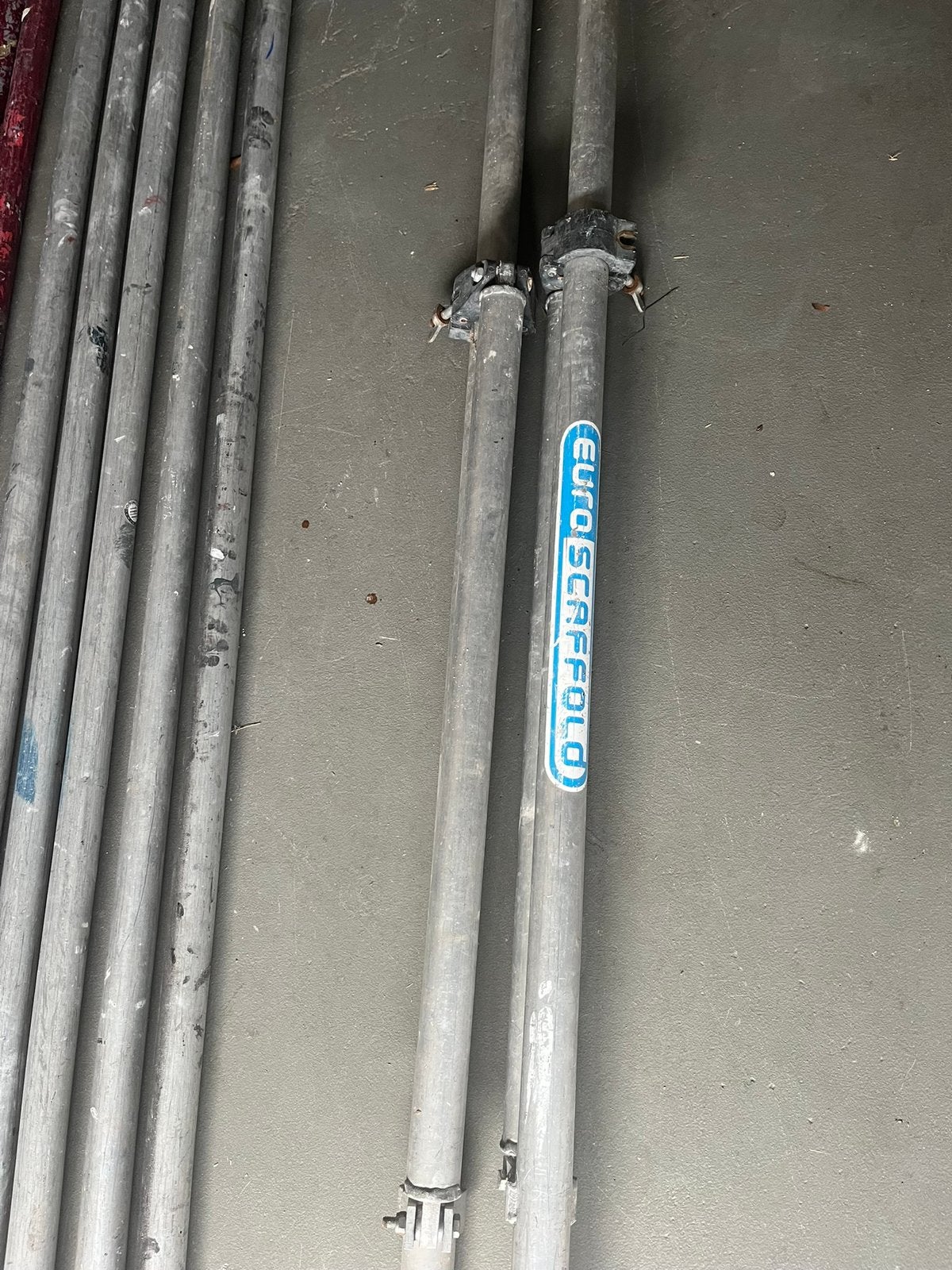 Steigermateriaal, Doe-het-zelf en Verbouw, Ophalen of Verzenden, Zo goed als nieuw, Rolsteiger of Kamersteiger, 5 meter of hoger