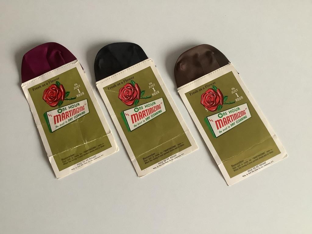 3 vintage Amerikaanse pochettes in 3 verschillende kleurtjes, Ophalen of Verzenden