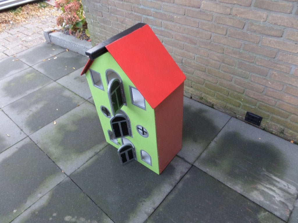 Poppenhuis., Kinderen en Baby's, Speelgoed | Poppenhuizen, Ophalen, Gebruikt, Poppenhuis