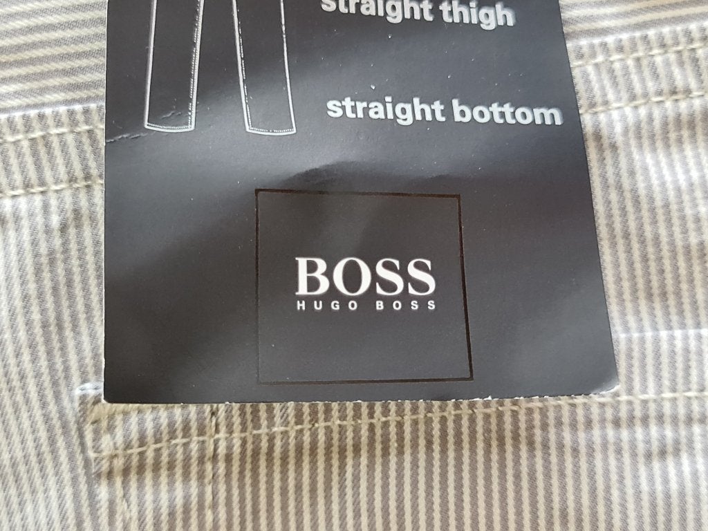 Hugo Boss broek met blaue grijze kleur maat 38/34, Nieuw, Overige maten, Ophalen of Verzenden, Hugo Boss