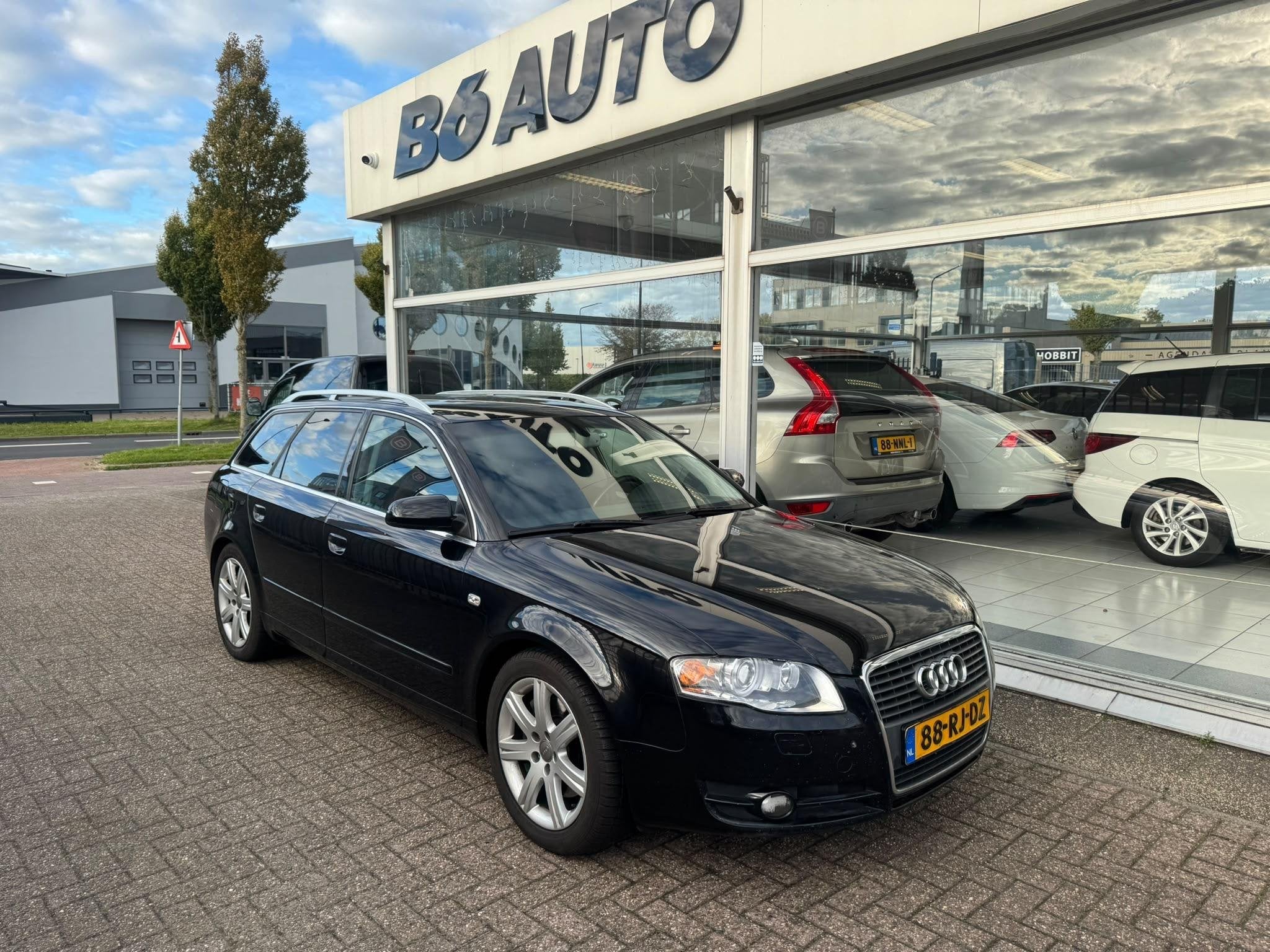 Audi A4 Avant 2.0 TFSI Pro Line | 3e eigenaar | Airco | Elek, Stof, Gebruikt, Zwart, 4 cilinders