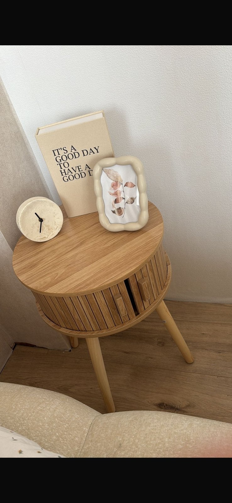 Nacht kastje, Ophalen, Zo goed als nieuw, Minder dan 45 cm, Minder dan 55 cm
