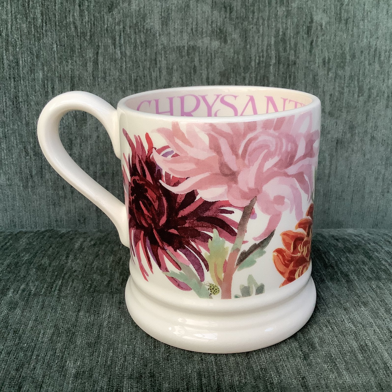 Emma Bridgewater - servies - FLOWERS 🌺 Mug - CHRYSANTHEMUMS, Nieuw, Emma Bridgewater, Overige stijlen, Aardewerk