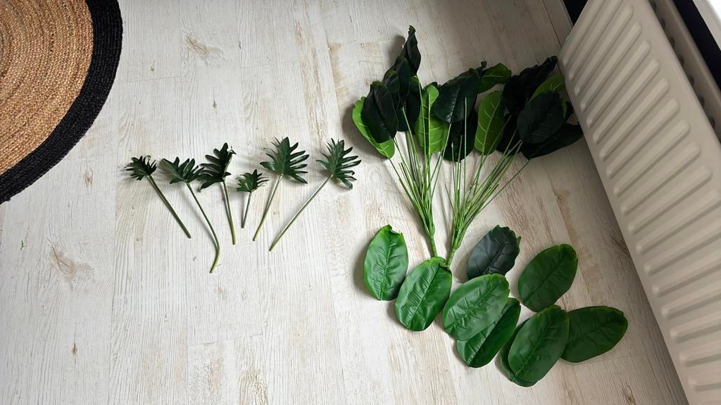 Verschillende kunstplanten, Groen, Kunstplant, Ophalen of Verzenden, Zo goed als nieuw