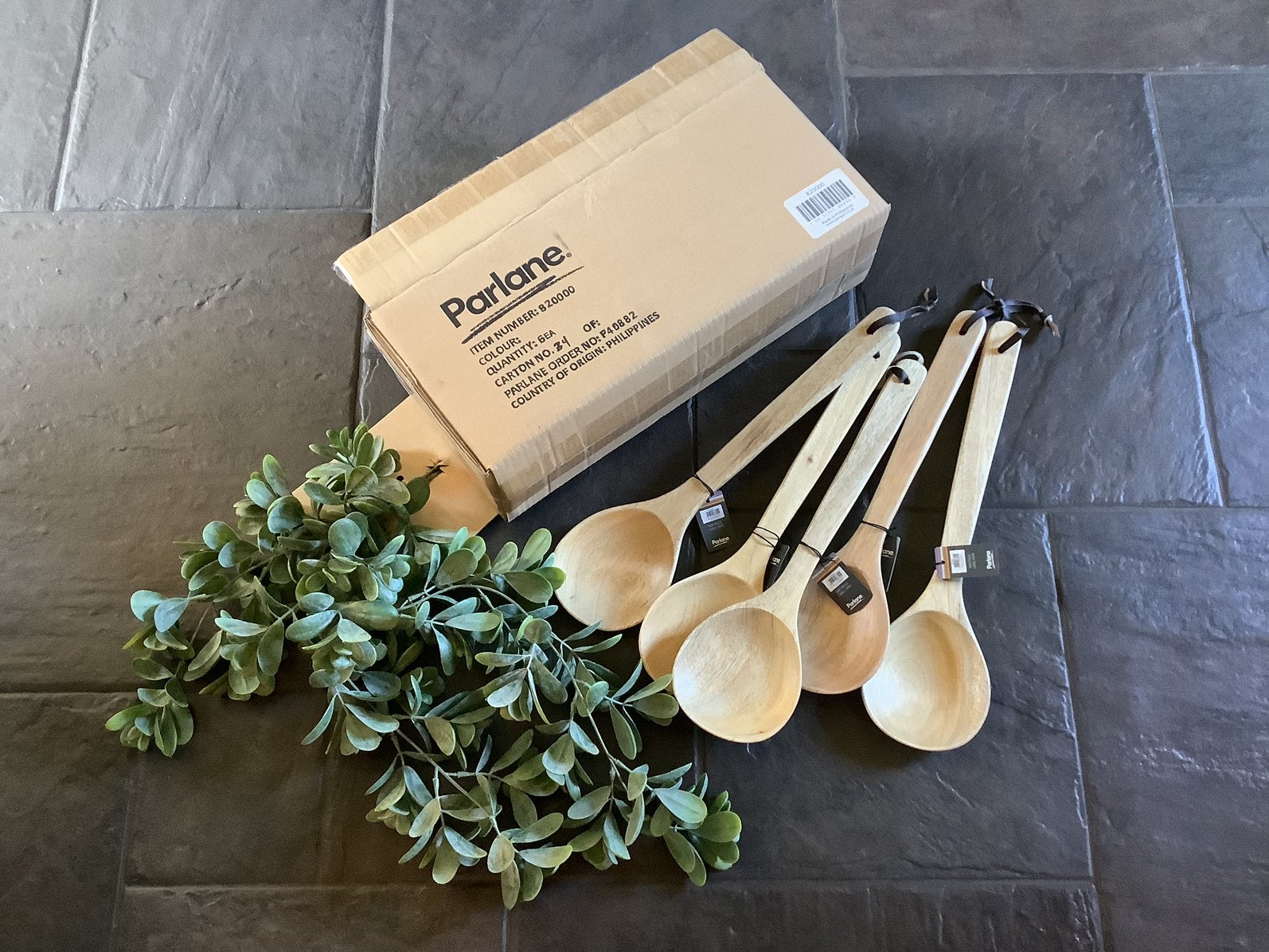 OPRUIMING set van 11 houten Parlane decoratie lepels, Huis en Inrichting, Ophalen of Verzenden, Nieuw