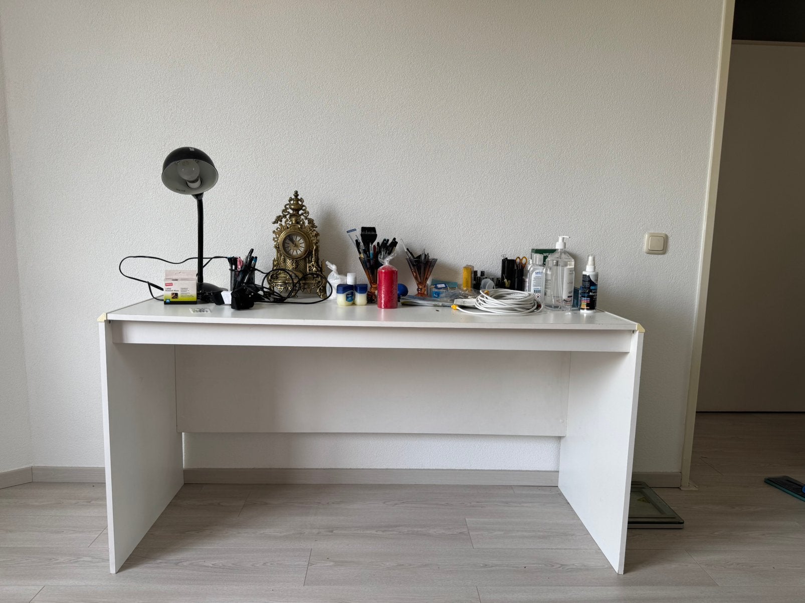 Bureau + Bureaustoel, Ophalen, Gebruikt