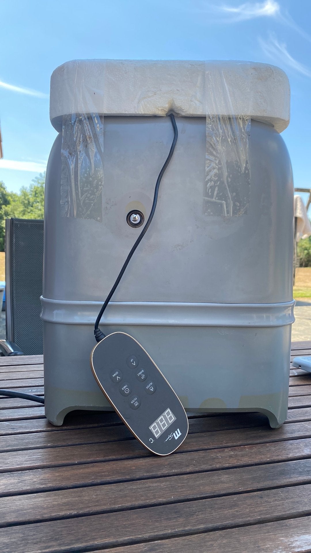 Jacuzzi Mspa lite motor unit met defect, Ophalen, Gebruikt, Opblaasbaar, Inbouw