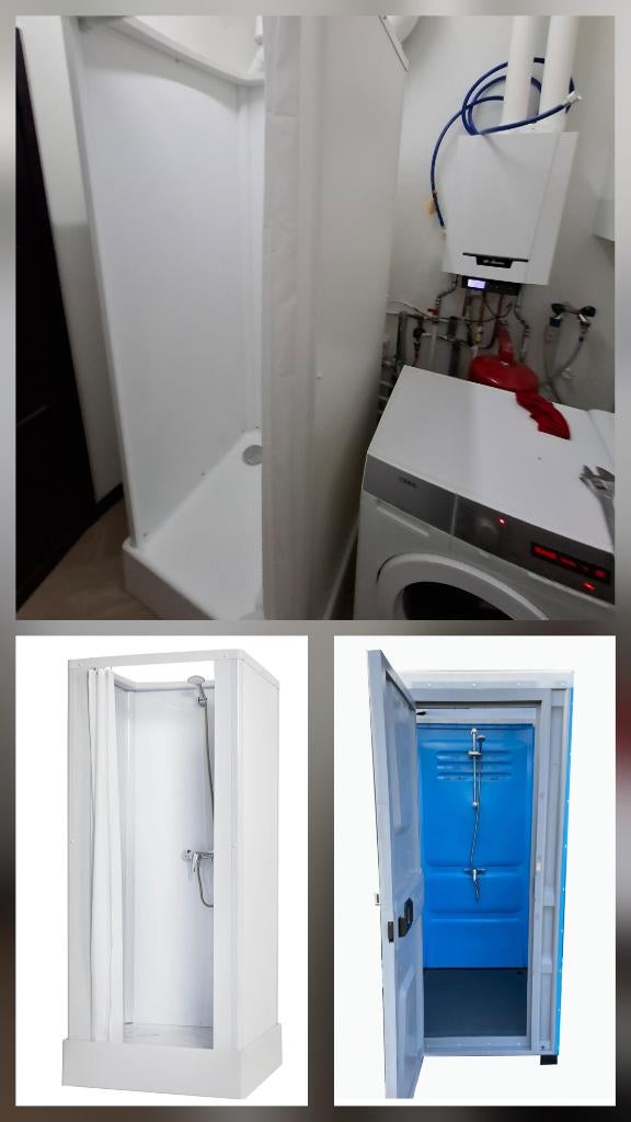 Douche & Toiletverhuur, Verzenden, Nieuw, Wit, Overige typen