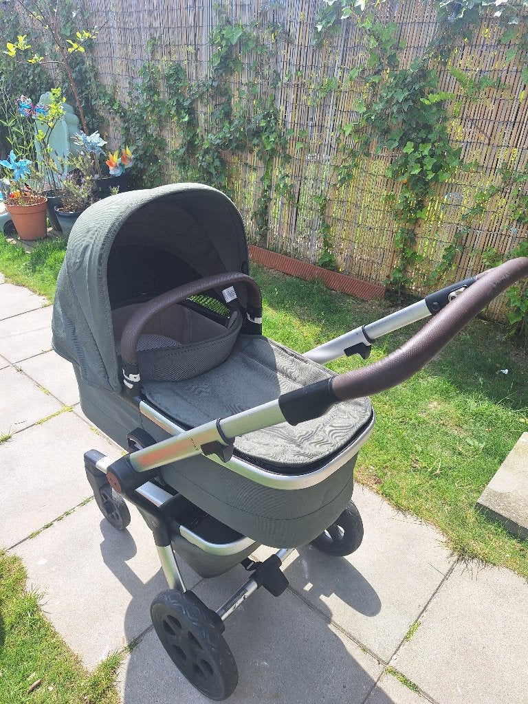 Kinderwagen, Gebruikt, Combiwagen, Verstelbare duwstang, Ophalen