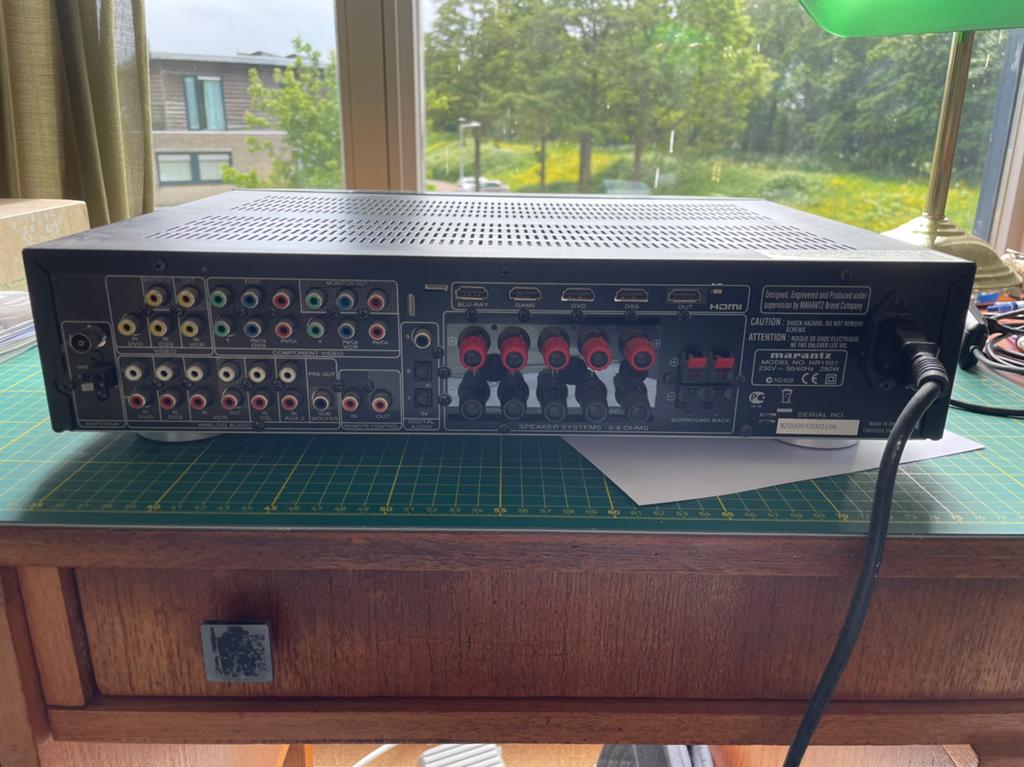 Marantz NR1501 AV receiver versterker Dolby surround, Ophalen, 60 tot 120 watt, Marantz