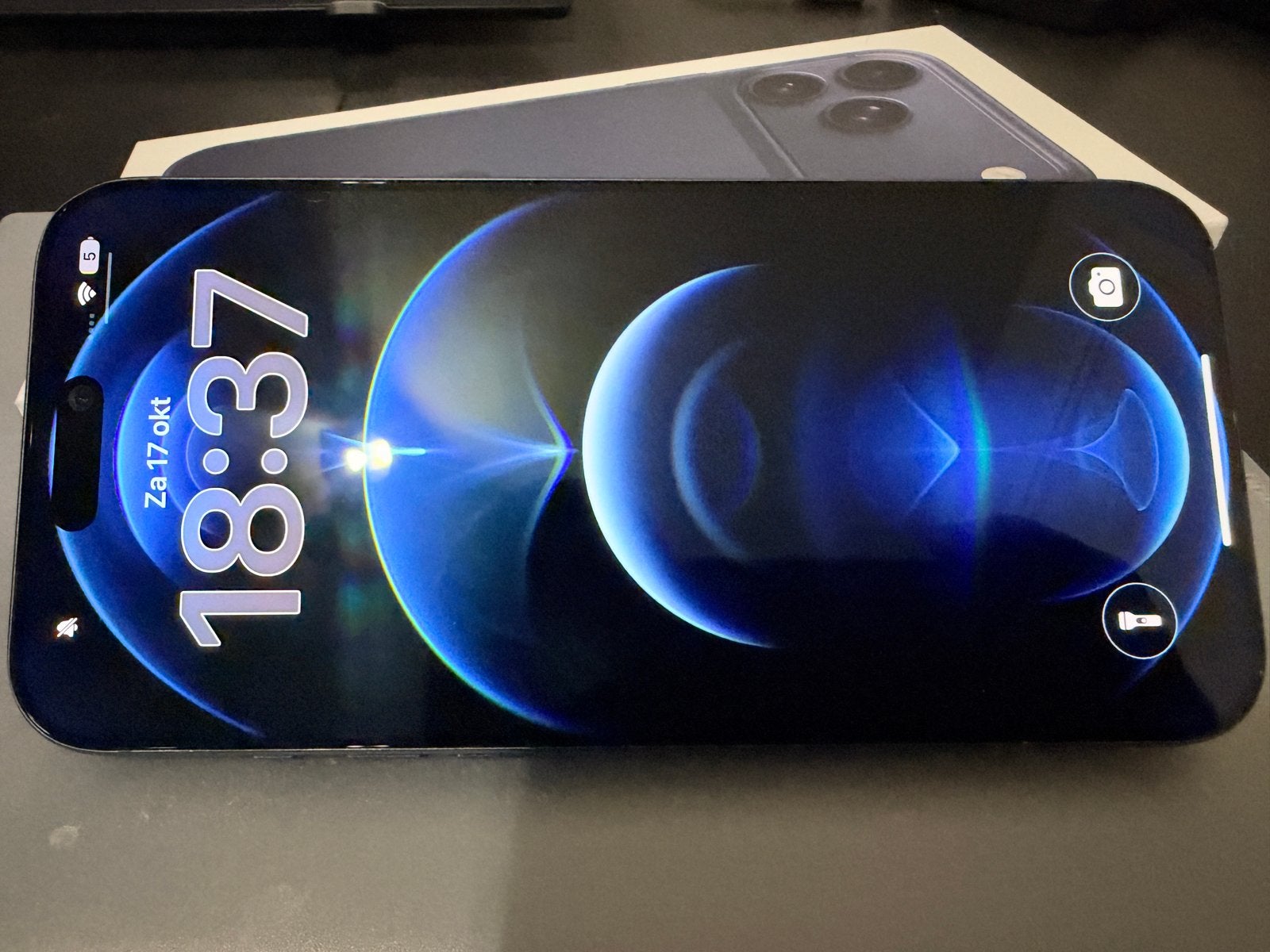 Bijna nieuw iPhone 17 Pro Max 512GB Blauw, 100% bat. 10m oud, Telecommunicatie, 512 GB, Blauw, Ophalen of Verzenden, Zo goed als nieuw